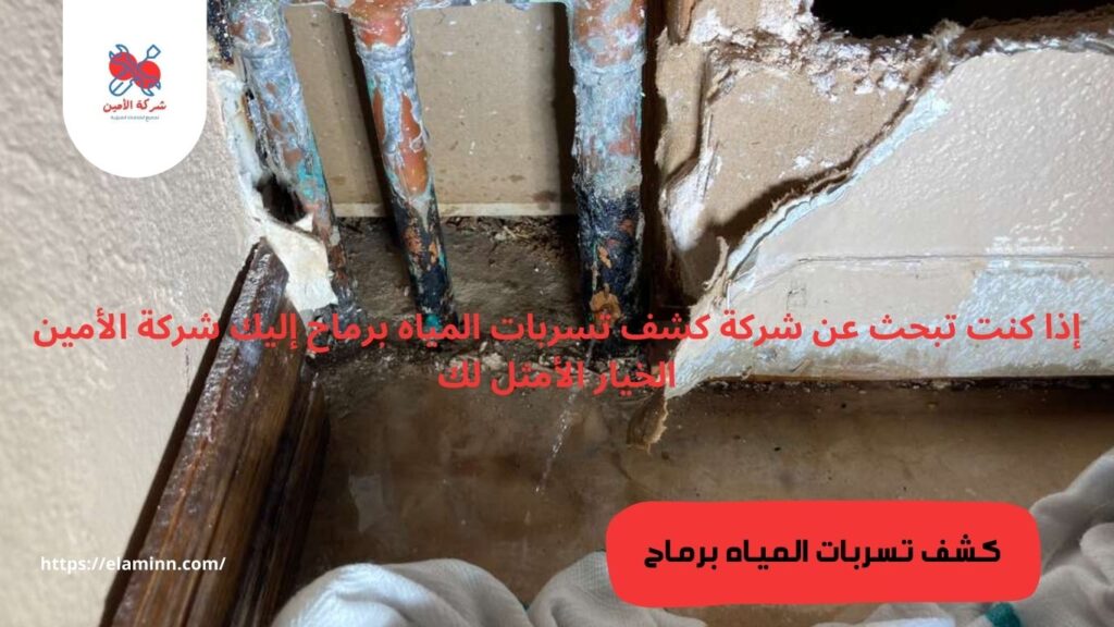 أفضل خدمات الكشف عن تسربات المياه برماح تجدها هنا!