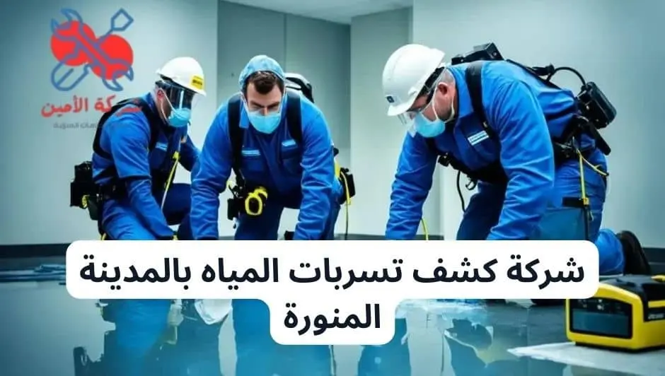 شركة كشف تسربات المياه بالمدينة المنورة