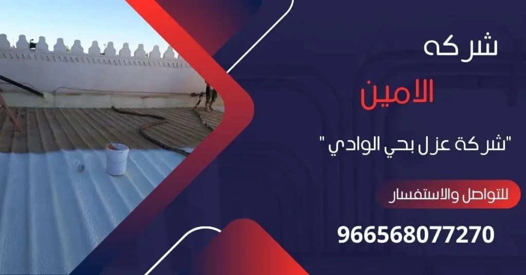 شركة عزل بحي الوادي